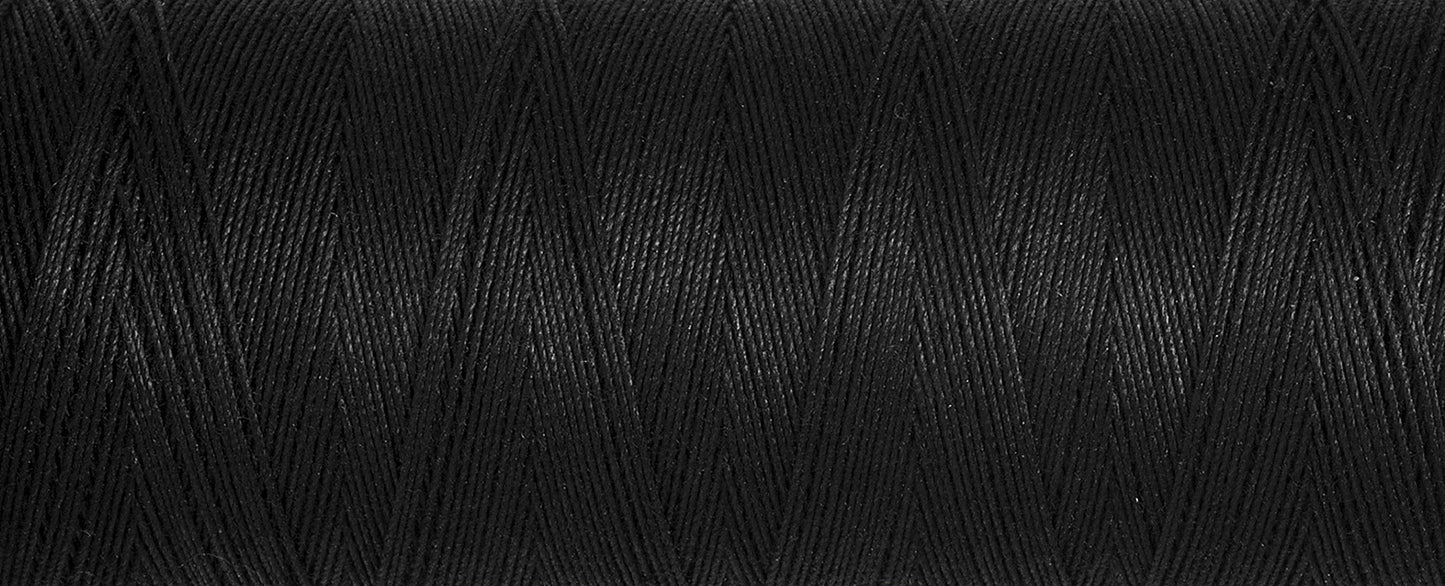 Gutermann Natural Cotton Thread  5201 Black 100m