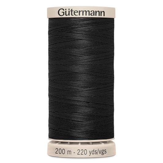 Gutermann Quilting Thread Black 200m