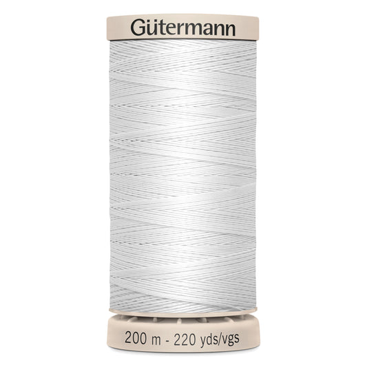 Gutermann Quilting Thread 5709 White 200m