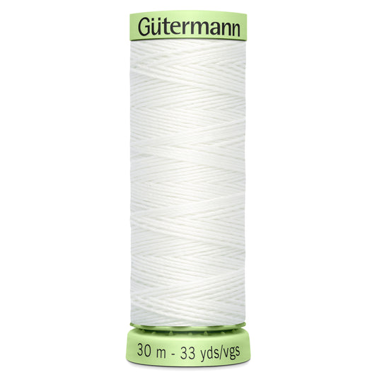 Gutermann Top Stitch Thread  White 30m