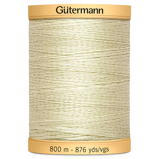 Gutermann Natural Cotton Thread: 800m: 829