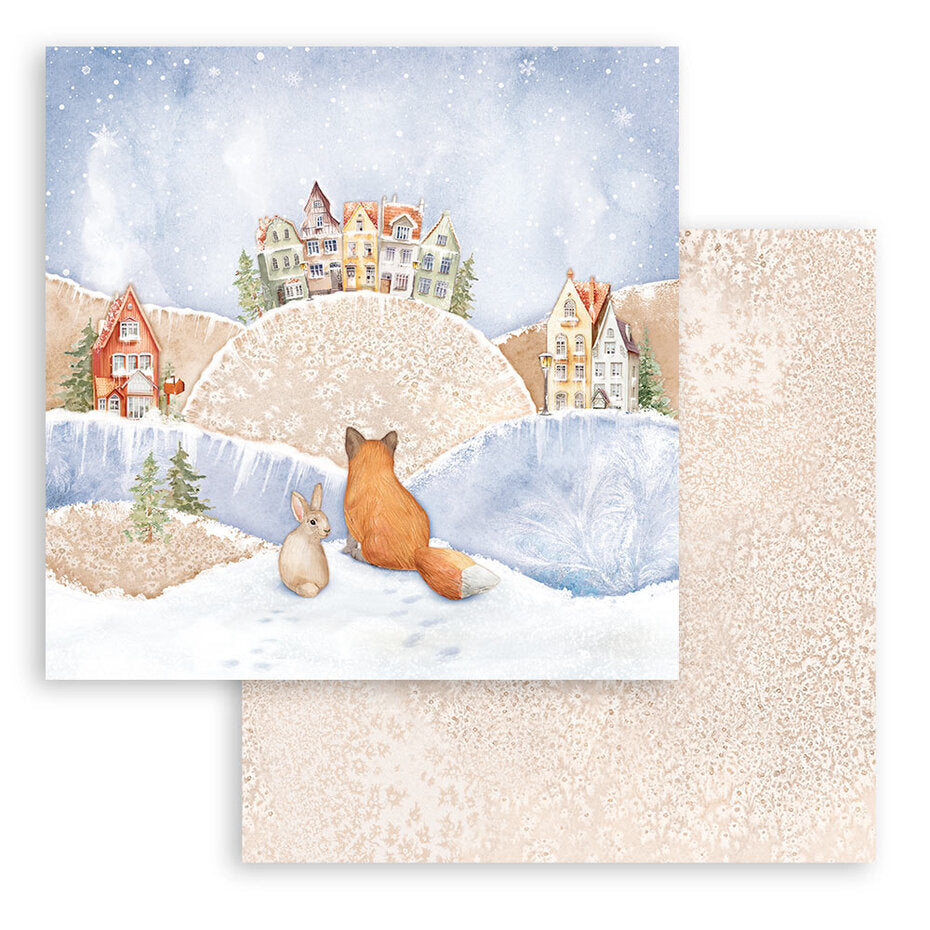 Stamperia Winter Valley 12x12 Inch Paper Pack (SBBL139)