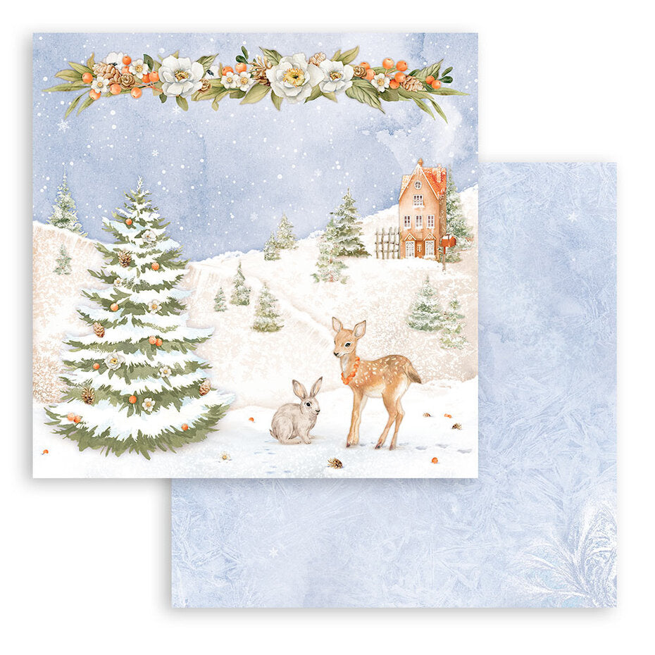 Stamperia Winter Valley 12x12 Inch Paper Pack (SBBL139)