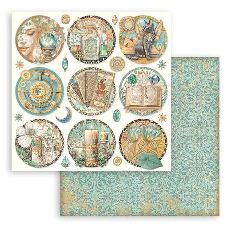 Stamperia Fortune 8x8 Inch Paper Pack (SBBS105)