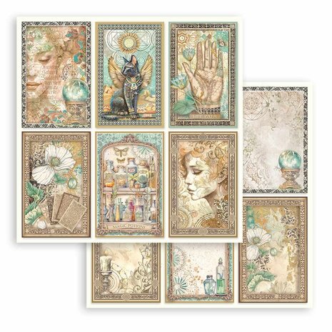 Stamperia Fortune 8x8 Inch Paper Pack (SBBS105)