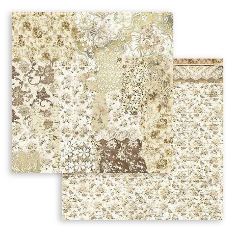 Stamperia Old Lace 8x8 Inch Paper Pack (SBBS116)