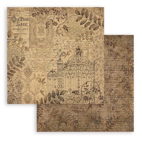 Stamperia Old Lace 8x8 Inch Paper Pack (SBBS116)