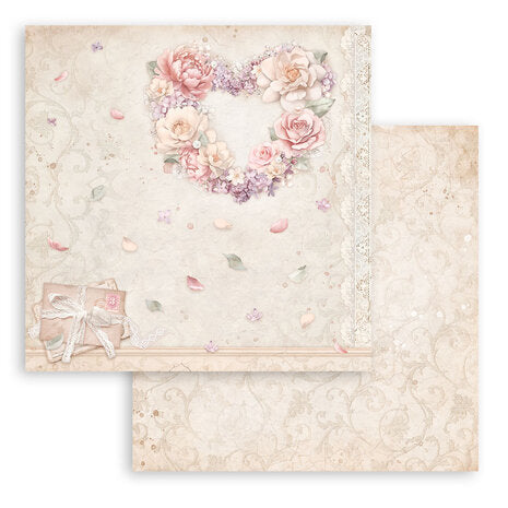 Stamperia Romance Forever 12x12 Inch Paper Pack (SBBL146)