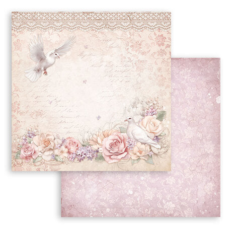 Stamperia Romance Forever 12x12 Inch Paper Pack (SBBL146)