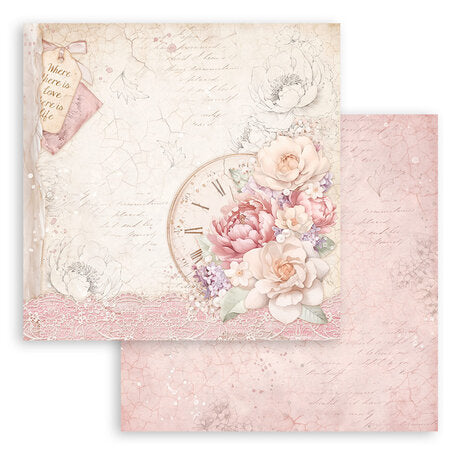 Stamperia Romance Forever 12x12 Inch Paper Pack (SBBL146)