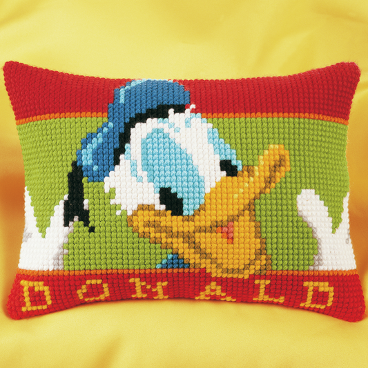 Disney: Donald Duck -  Vervaco  Cross Stitch Cushion Kit PN-0014546