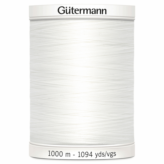 Gutermann Sew-All Sewing Thread 800 White 1000m