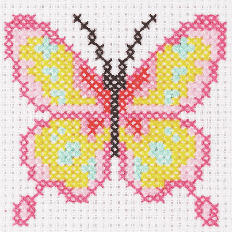 Butterfly - Anchor 1st Counted Cross Stitch Kit 3690000\10022