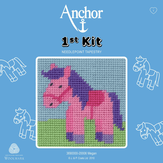 Megan Horse  -  Anchor 1st Tapestry Kit 3690000\20006