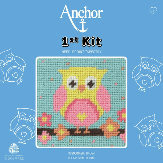 Owl   -  Anchor 1st Tapestry Kit 3690000\20016