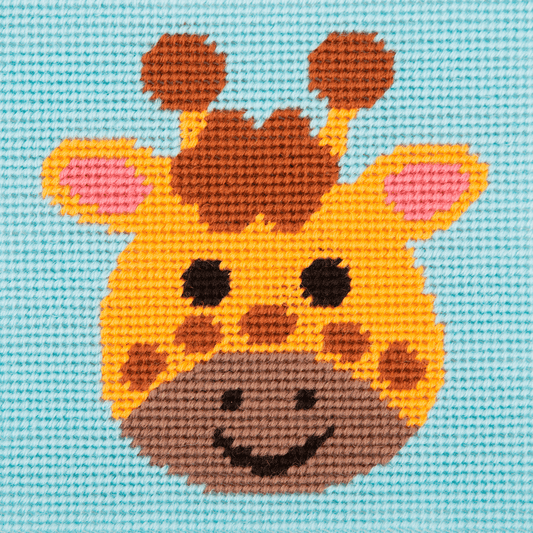 Curious Giraffe - Anchor 1st Counted Cross Stitch Kit 3690000\20032