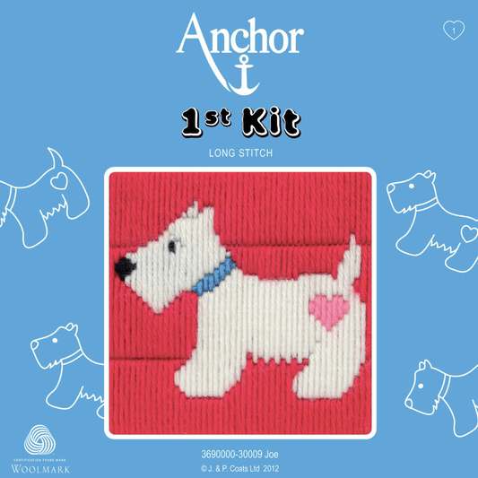 Joe - Dog - Anchor 1st Embroidery Kit 3690000\30009
