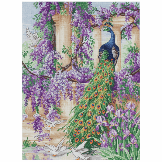 The Peacock - Anchor Maia Cross Stitch Kit 5678000\1027