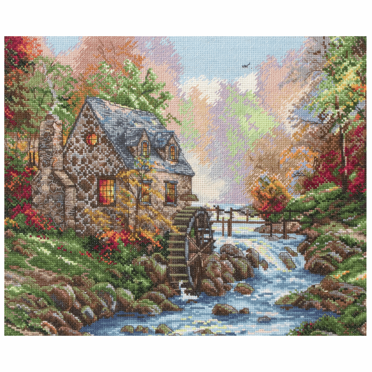 Cobblestone Mill - Anchor Maia Cross Stitch Kit 5678000\1216