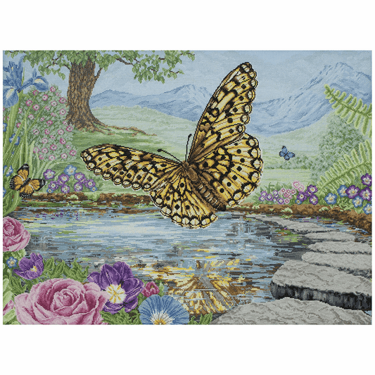 Butterfly - Anchor Maia Cross Stitch Kit 5678000\1232