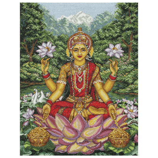 Goddess Lakshmi - Anchor Maia Cross Stitch Kit 5678000\1233