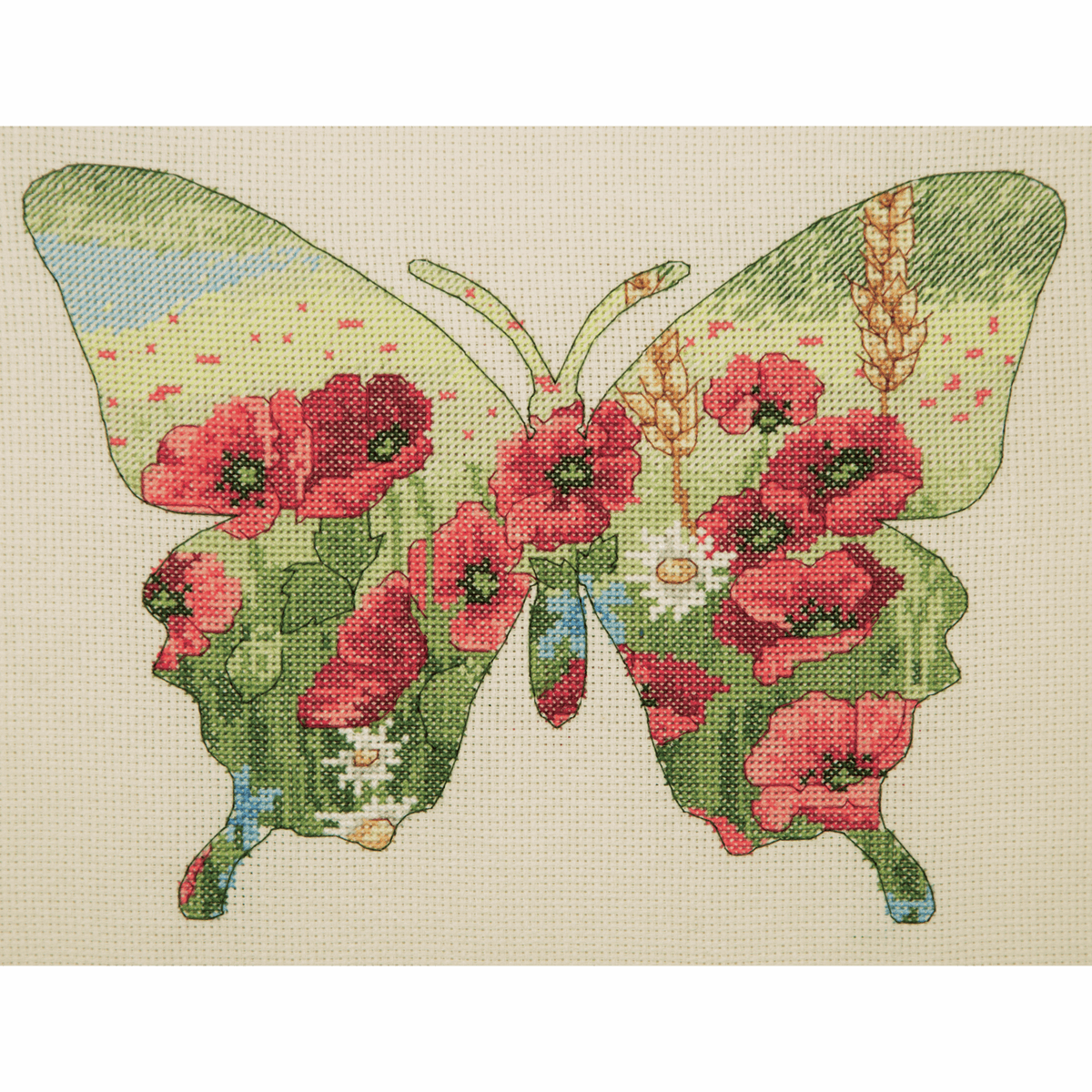 Butterfly Silhouette - Anchor Maia Cross Stitch Kit 5678000\5044