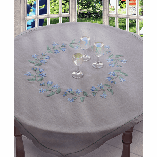 Bluebell Tablecloth - Anchor Embroidery Kit 9240000\2330