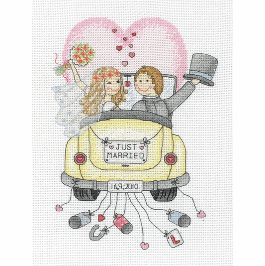 Just Married: Wedding - Anchor Cross Stitch Kit ACS15