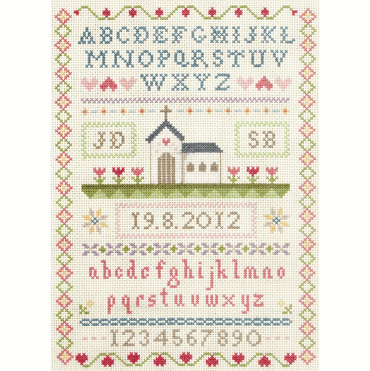 Wedding Classic Sampler - Anchor Cross Stitch Kit ACS32 -|