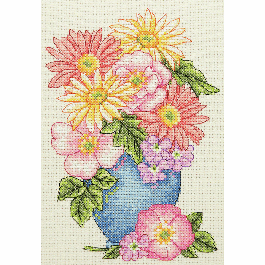 Floral Spray - Anchor Cross Stitch Kit AK134