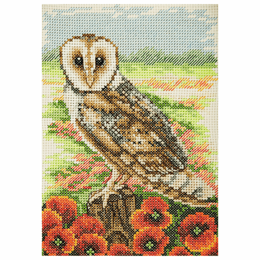 Owl - Anchor Cross Stitch Kit AK139