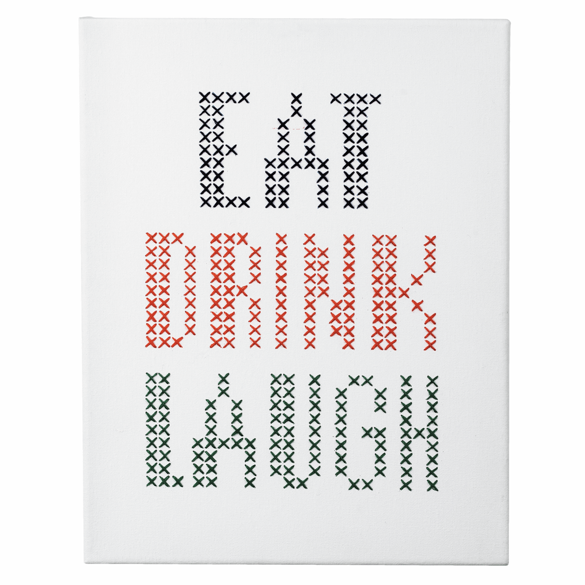 Eat Drink - Anchor Big & Easy Cross Stitch Kit  ALBE002\EATDR