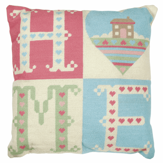 Home Sweet Home Cushion -  Anchor Tapestry Kit: ALR38