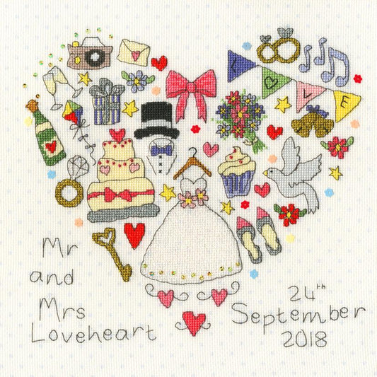 The Big Day!- Bothy Threads Cross Stitch Kit XWS11