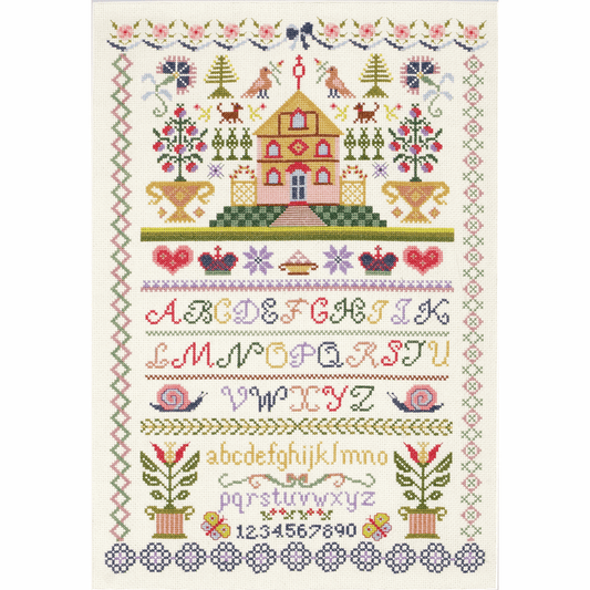 Traditional Sampler - Anchor Cross Stitch Kit CC74027