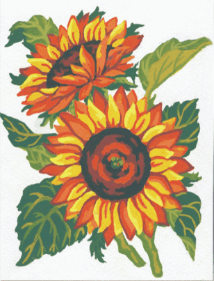 Sunflowers  - Collection d'Art Tapestry Kit CD3042K