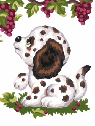 Dalmatian Puppy - Collection d'Art Tapestry Kit CD3195K