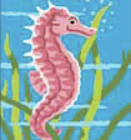 Seahorse - Collection d'Art Tapestry Kit CD4005K