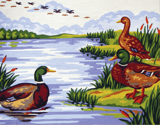 Mallard Lake - Collection d'Art Tapestry Kit CD6237K