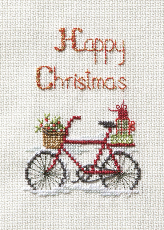 Christmas Delivery - Christmas Card - Derwentwater Designs Cross Stitch Kit DWCDX55