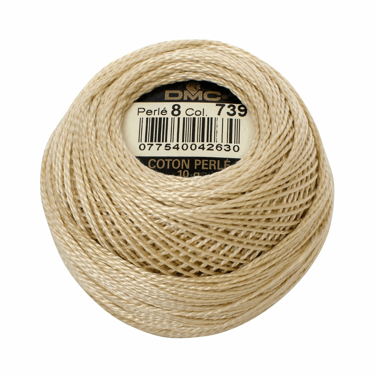 DMC Pearl Cotton Size 8 - 80m Ball - 0739