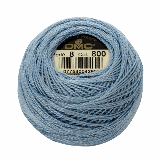 DMC Pearl Cotton Size 8 - 80m Ball - 0800