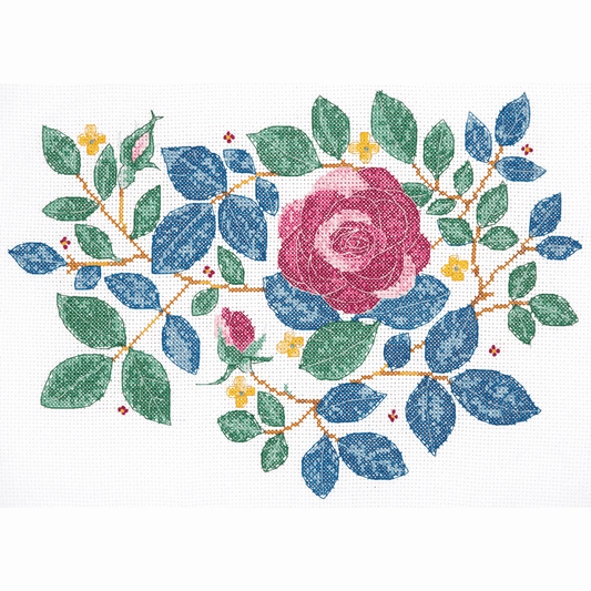 Dee Hardwicke - Rose Garden  - Anchor Cross Stitch Kit DE100