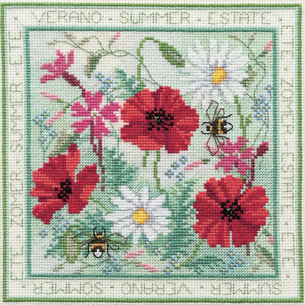 Four Seasons - Summer - Derwentwater Designs Cross Stitch Kit DWFS02
