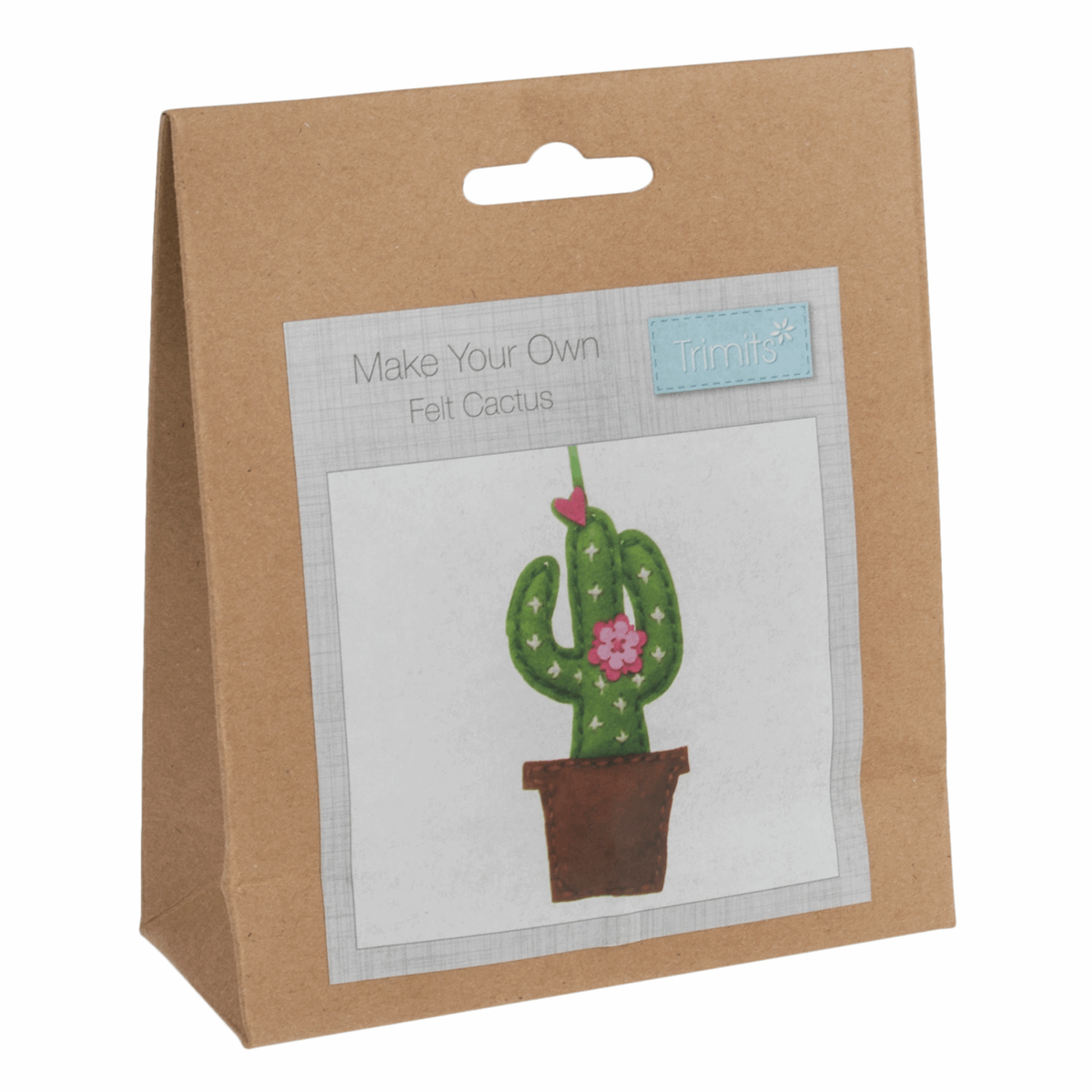 Cactus - Trimits Felt Decoration Kit  GCK013