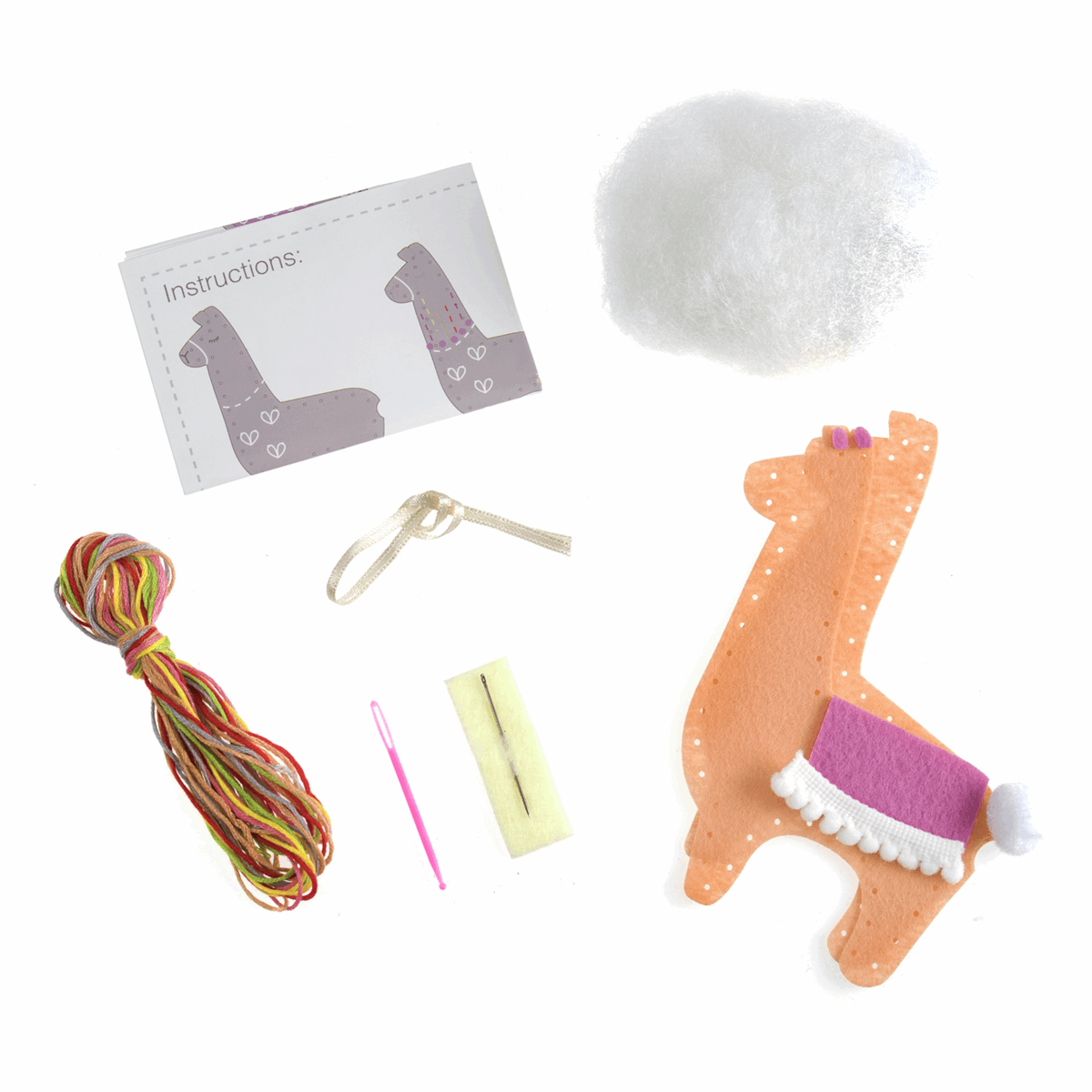 Trimits Felt Decoration Kit: Llama GCK042