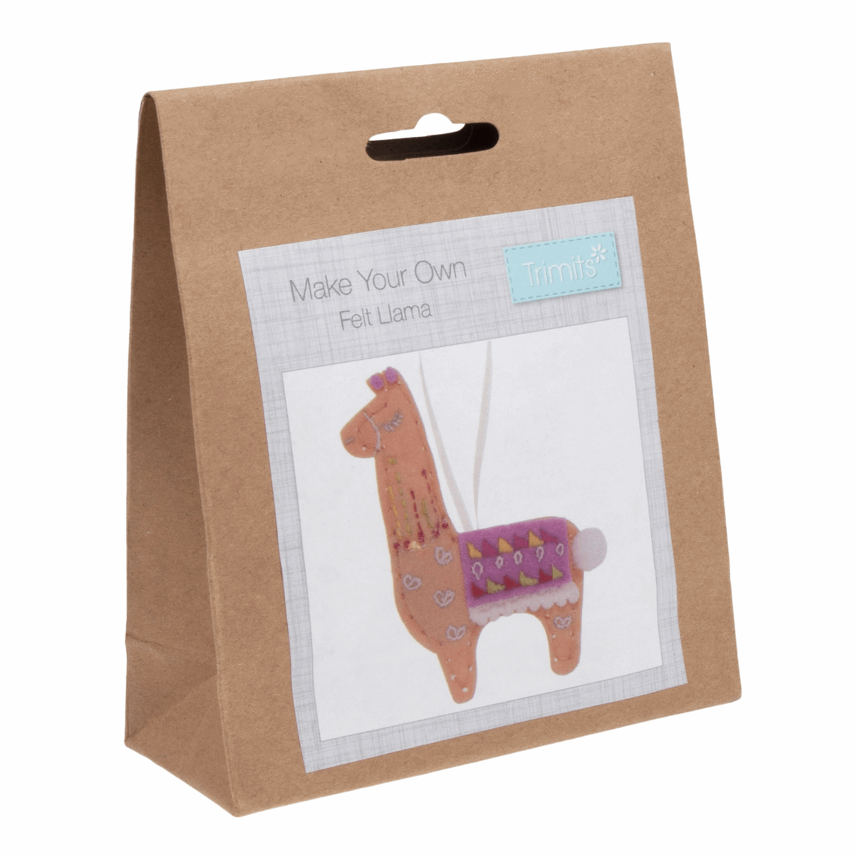 Trimits Felt Decoration Kit: Llama GCK042