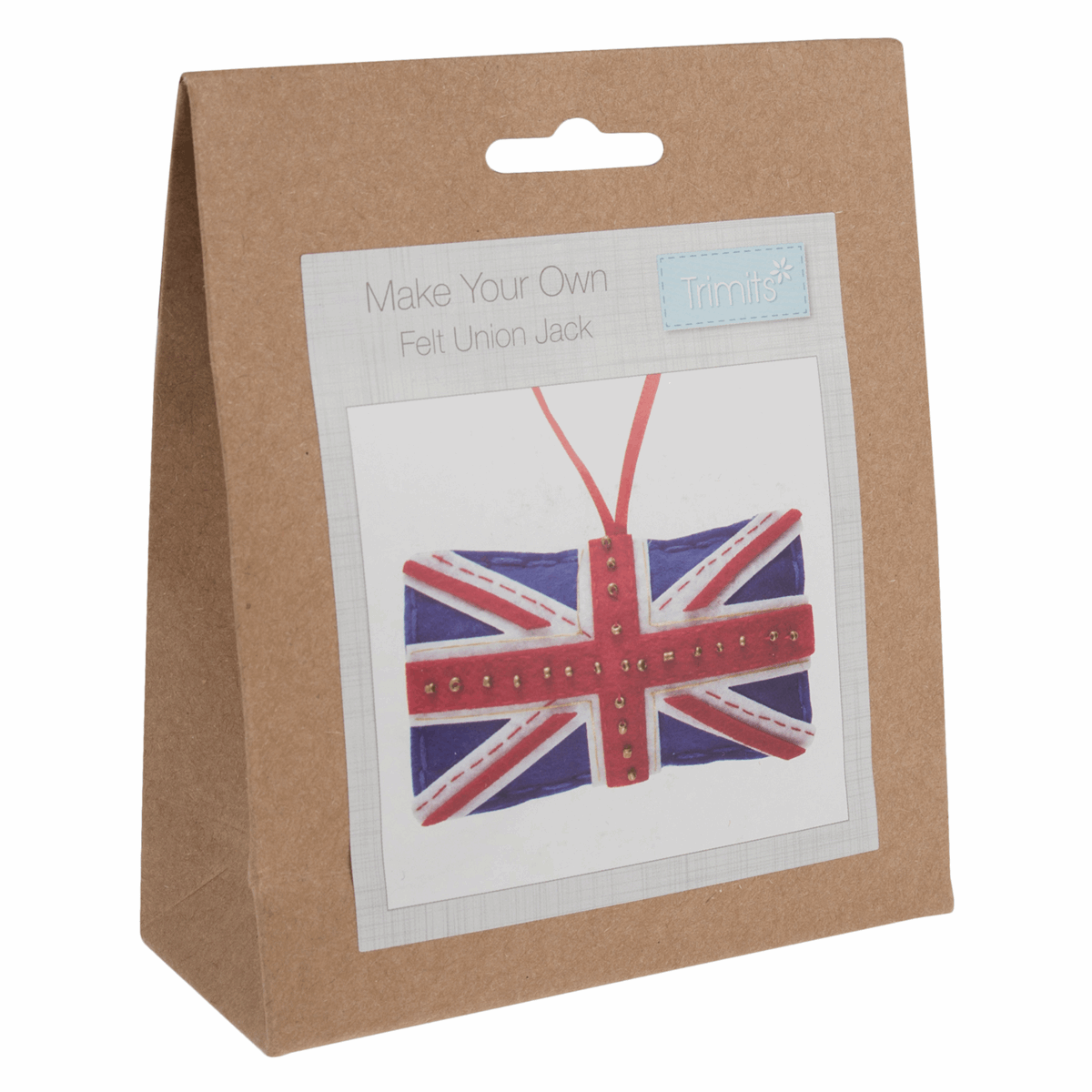 Union Jack - Trimits Felt Decoration Kit  GCK079