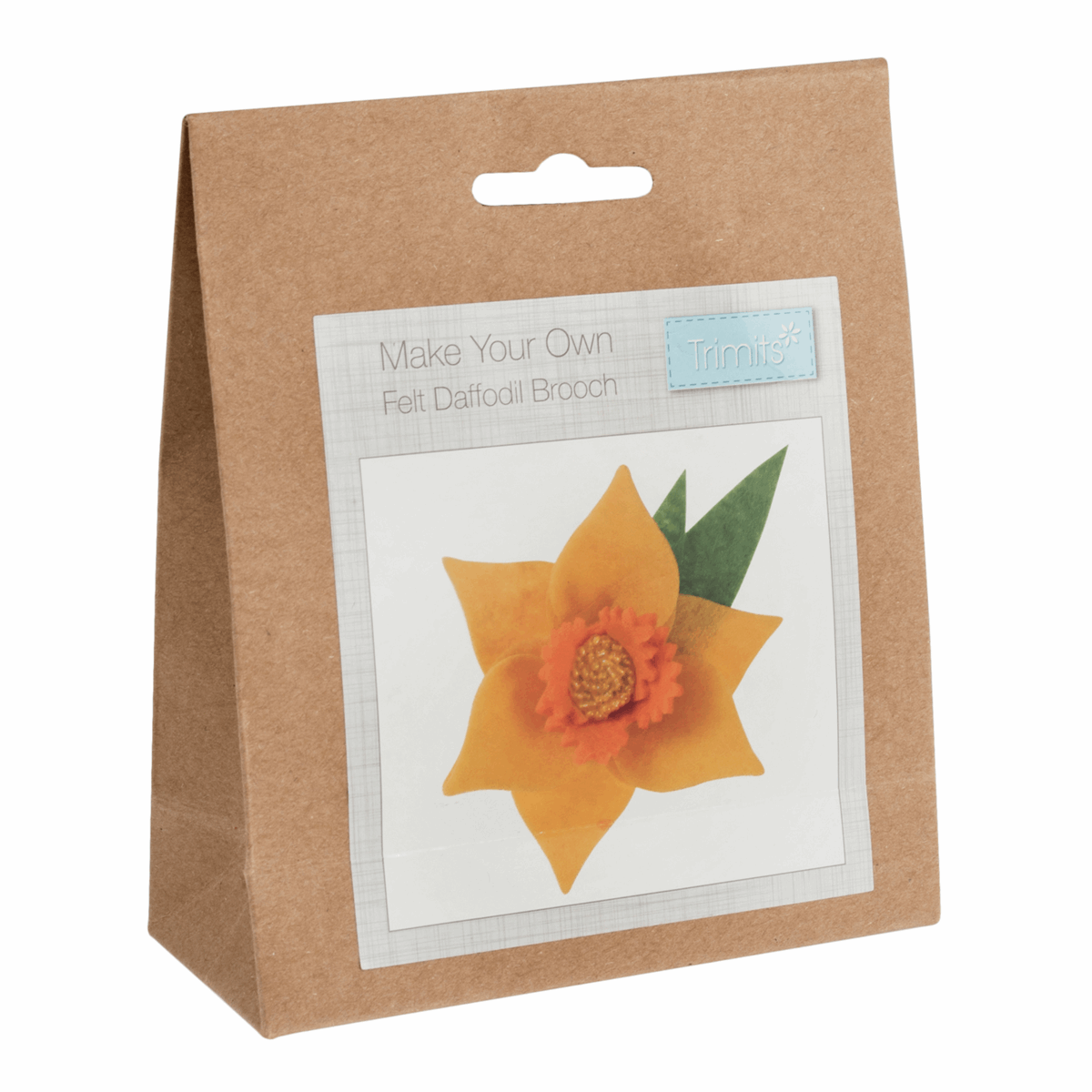 Daffodil Brooch - Trimits Felt Decoration Kit  GCK081