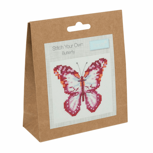 Butterfly - Trimits Counted Cross Stitch Kit GCS49